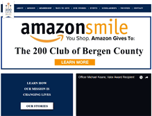 Tablet Screenshot of 200club.org